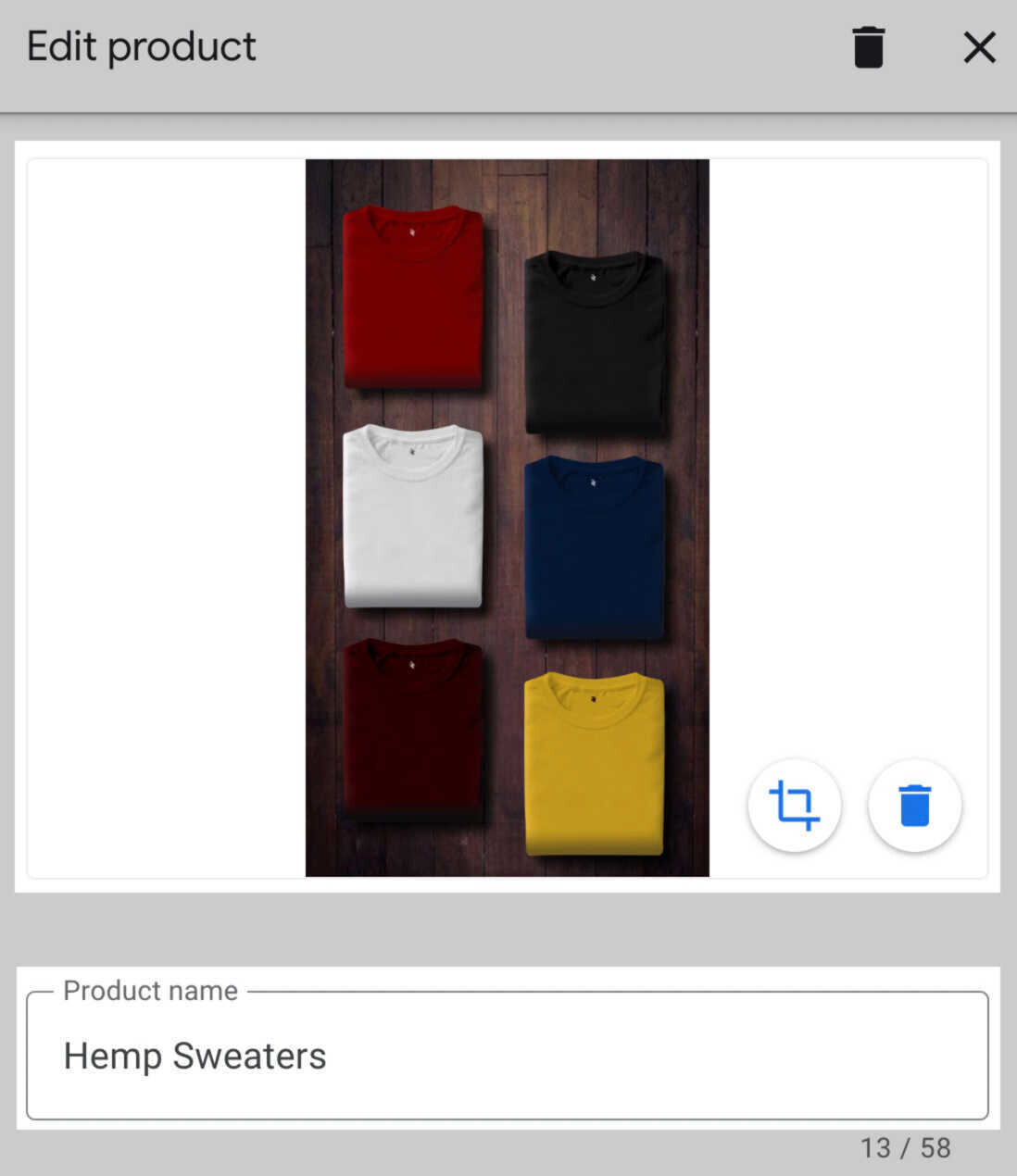 Hemp sweaters
