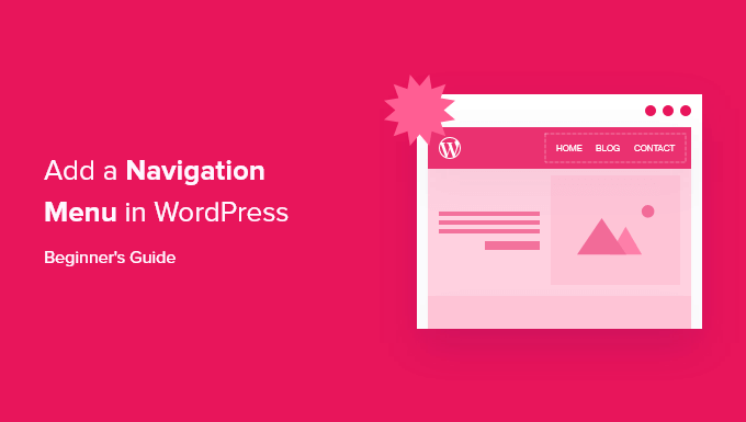 How to Add Navigation menu in WordPress