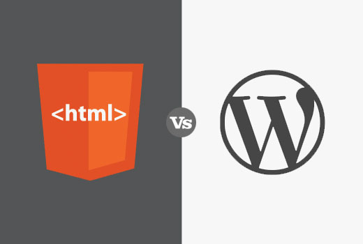 HTML vs WordPress for business websites