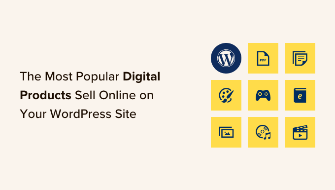 Most popular digital products you can sell online